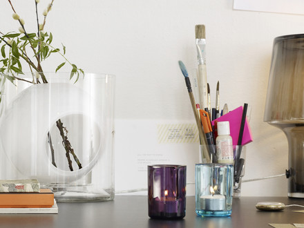 Muuto - Four Blumenvase, opalweiss