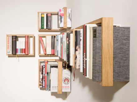 Das schwebende Wandregal von das kleine b