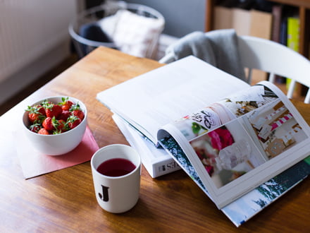 Am Esszimmertisch mit Jasmin von elbmadame