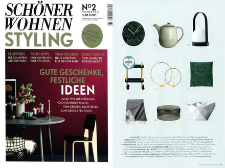 Schöner Wohnen Styling Dezember 2016 Inhalt