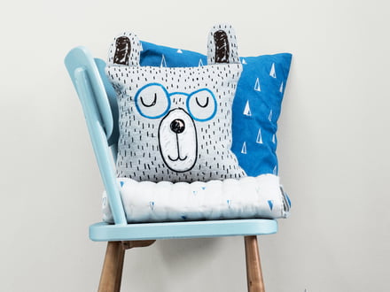 Kissen Little Mr. Teddy von ferm Living