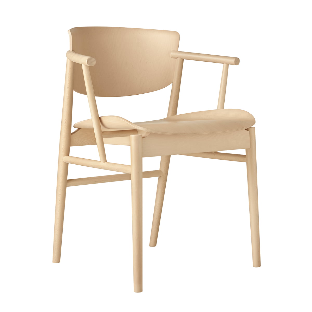 N01 Holzstuhl von Fritz Hansen | connox.ch