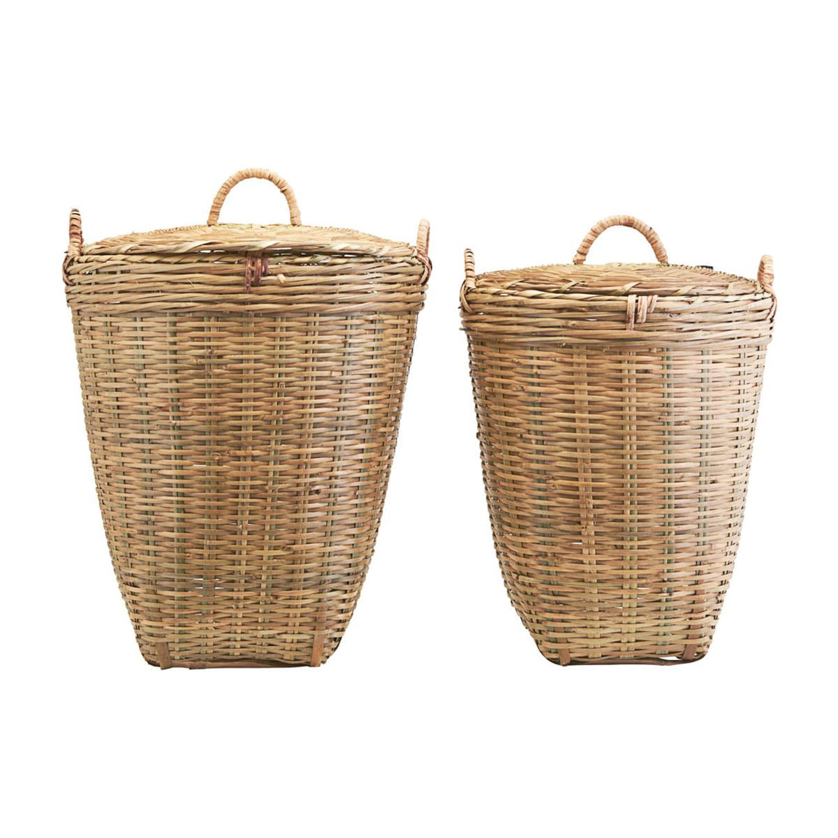 Bambus-Wäschekorb mit Deckel von Meraki | Connox