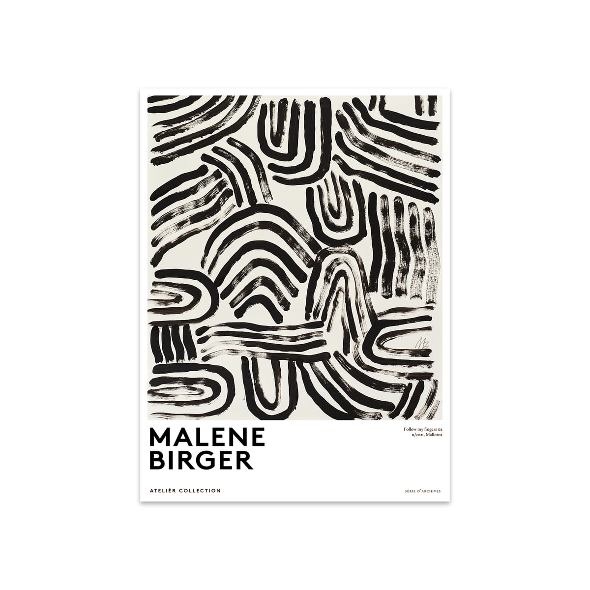 Follow My Fingers von Malene Birger von The Poster Club | Connox