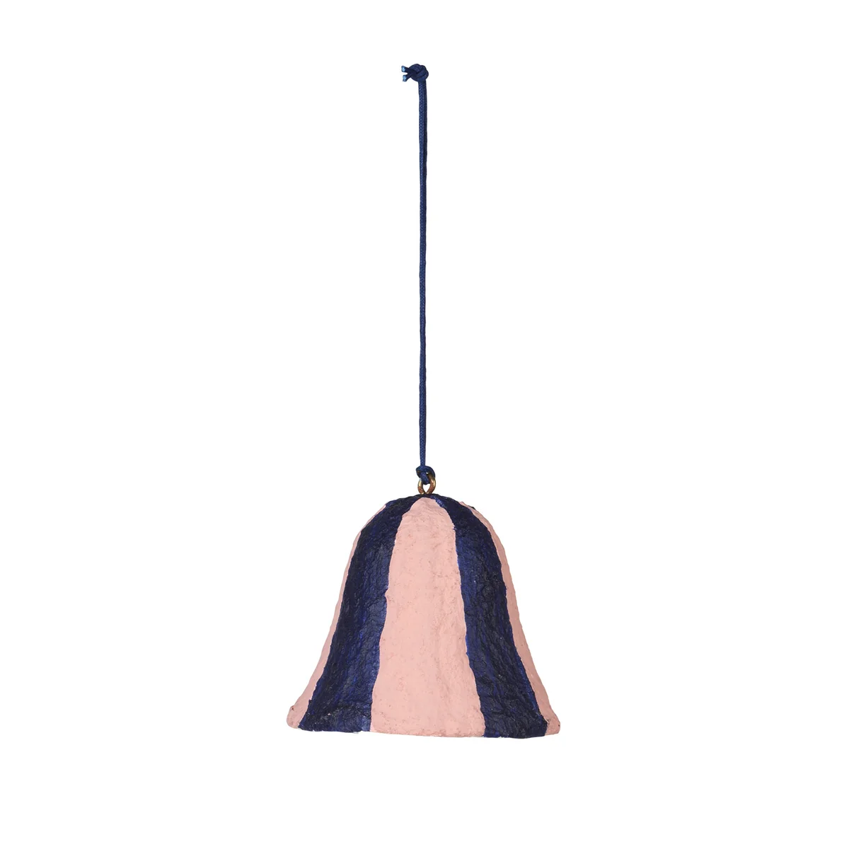 Broste-Copenhagen-Christmas-Pulp-Deko-Anhaenger-Glocke-intense-blue