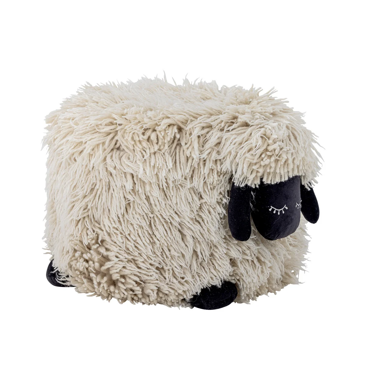 Bloomingville Mini - Dolly Pouf, 50 x 45 cm, weiss