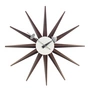 Vitra - Sunburst Clock, Nussbaum