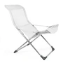 Fiam - Fiesta Sessel, Aluminium / weiss