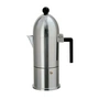 A di Alessi - La Cupola Espressomaschine 9095, 15 cl, aluschwarz