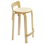 Artek - K65 Küchenstuhl, Birke klar lackiert