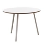 HAY - Loop Stand Round Table, Ø 105 cm, weiss / weiss