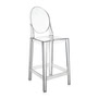 Kartell - One More Barhocker H 75 cm, glasklar