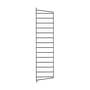 String - Wandleiter für String Regal 75 x 20 cm, schwarz