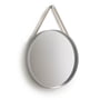 Hay - Strap Mirror, grau, 50 cm