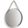Hay - Strap Mirror, grau, 70 cm
