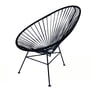 OK Design - The Acapulco Chair, schwarz