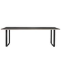 Muuto - 70/70 Esstisch, 225 x 90 cm, schwarz (Linoleum)