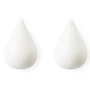Normann Copenhagen - Dropit Wandhaken - gross, weiss (2er Set)