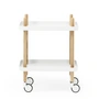 Normann Copenhagen - Block Beistellwagen, Esche / weiss