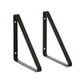 Ferm Living - Shelf Hangers Regalsystem, schwarz