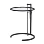ClassiCon - Adjustable Table E1027, schwarz / Kristallglas