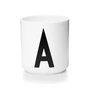 Design Letters - AJ Porzellan Becher A, weiss