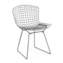 Knoll - Bertoia Stuhl ohne Polster, Chrom