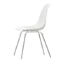 Vitra - Eames Plastic Side Chair DSX, verchromt / weiss (Filzgleiter weiss)