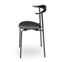 Carl Hansen - CH88T, Buche schwarz lackiert / Gestell schwarz