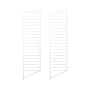 String - Bodenleiter für String (Works) Regal 115 x 30 cm (2er-Set), weiss