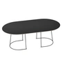 Muuto - Airy Couchtisch, gross, schwarz