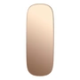 Muuto - Framed Mirror, gross, rosa / rosa Glas