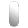 Muuto - Framed Mirror, gross, grau / Klarglas