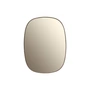 Muuto - Framed Mirror, klein, taupe / taupe Glas