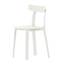 Vitra - All Plastic Chair, weiss, Kunststoffgleiter