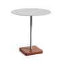 Hay - Terrazzo Tisch rund Ø 70 cm, grau / rot
