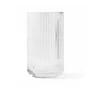 Lyngby Porcelæn - Glasvase, H 25 cm, transparent