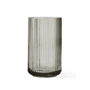 Lyngby Porcelæn - Glasvase H 20 cm, smoke