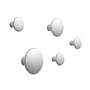 Muuto - Wandhaken "The Dots Metal" 5er Set, Aluminium