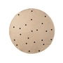 Ferm Living - Jute Carpet, Black dots, small