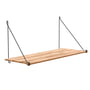 We Do Wood - Loop Shelf, Bambus / Stahl schwarz