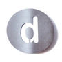 Radius Design - Hausnummer d, weiss