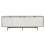 Andersen Furniture - S1 Sideboard, Eiche geseift / Türen Weiss