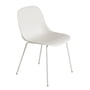 Muuto - Fiber Side Chair Tube Base, weiss recycled