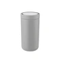 Stelton - To Go Click 0,2 l doppelwandig, matt hellgrau