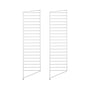 String - Bodenleiter für String (Works) Regal 115 x 30 cm (2er-Set), grau