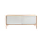 Hartô - Marius Sideboard 155 cm, eiche / lichtgrau (RAL 7035)