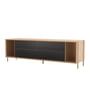 Hartô - Gabin Sideboard 162 cm, Eiche / anthrazitgrau (RAL 7016)