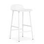 Normann Copenhagen - Form Barhocker H 65 cm, weiss