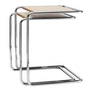 Thonet - B 97 Satztisch-Set, Chrom / Eiche geölt (Pure Materials)